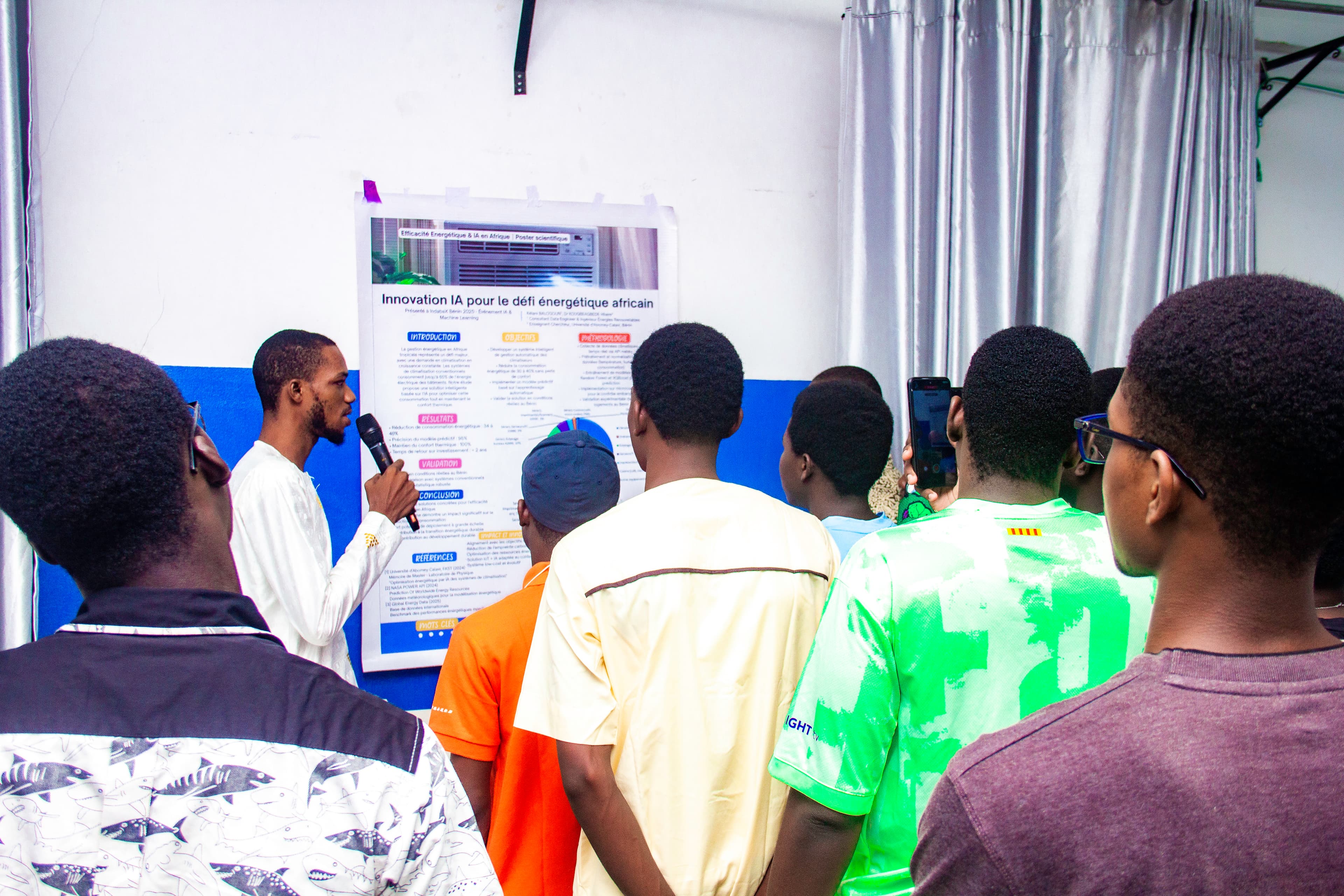 Photo from the previous edition IndabaX Benin